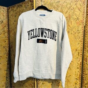 bigCotton Gear Yellowstone Gray Sweatshirt
Size Large
